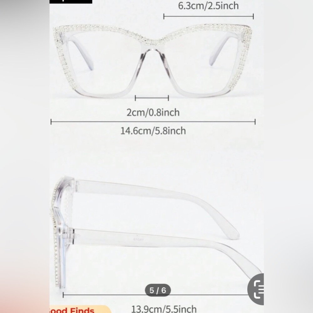 Crystal bling readers crystal clear - Picture 2 of 3